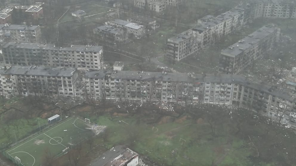 Exklusive Aufnahmen: Mehr als 1000 ukrainische Soldaten harren weiter in Myrnohrad aus, dürfen die fast gänzlich eingekesselte Stadt nicht verlassen